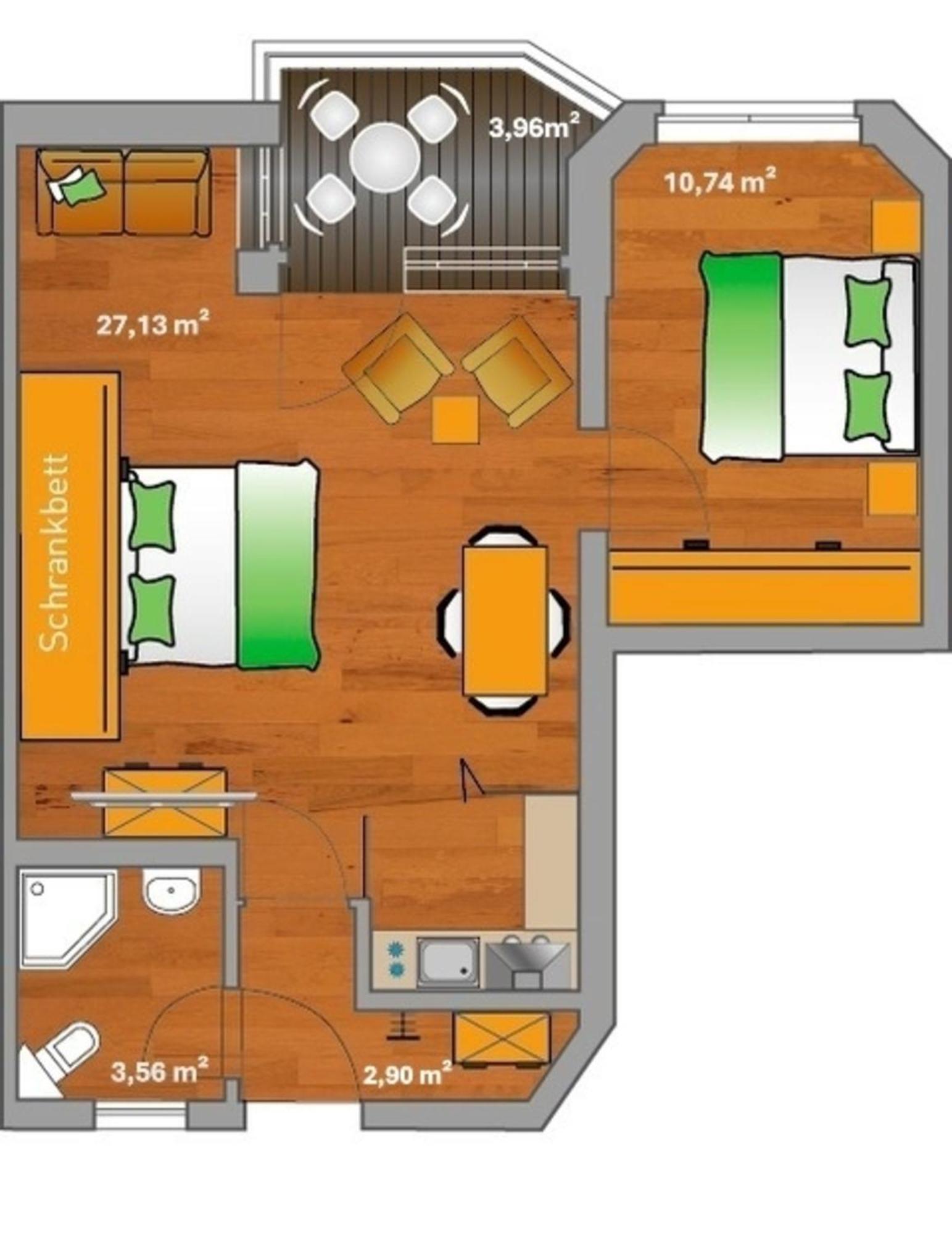 Ancora Marina Haus 1 Nr 04, Typ 2 Leilighet Neustadt in Holstein Eksteriør bilde